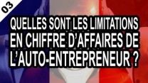 Quelles sont les limitations en chiffres d'affaires du statut d'auto-e