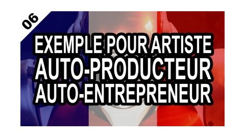 Exemple rapide pour un artiste auto-producteur en auto-entrepreneur