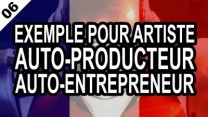 Exemple rapide pour un artiste auto-producteur en auto-entrepreneur