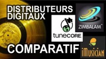 BUSINESS - comparaison de zimbalam, imusician, tunecore