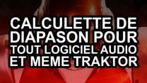 DIAPASON - Calculette de diapason pour Traktor et tout logiciel audio